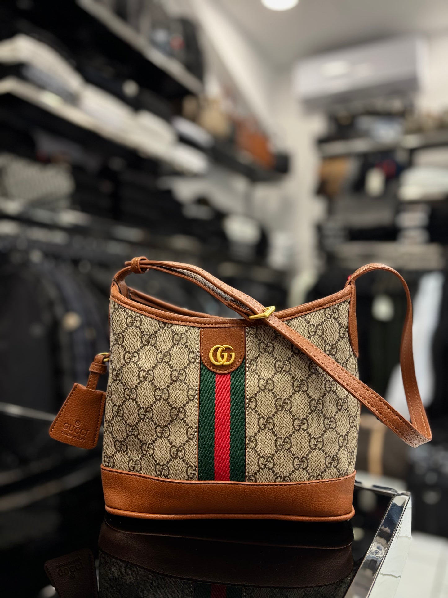 Gucci Ophidia GG small shoulder tampa bag