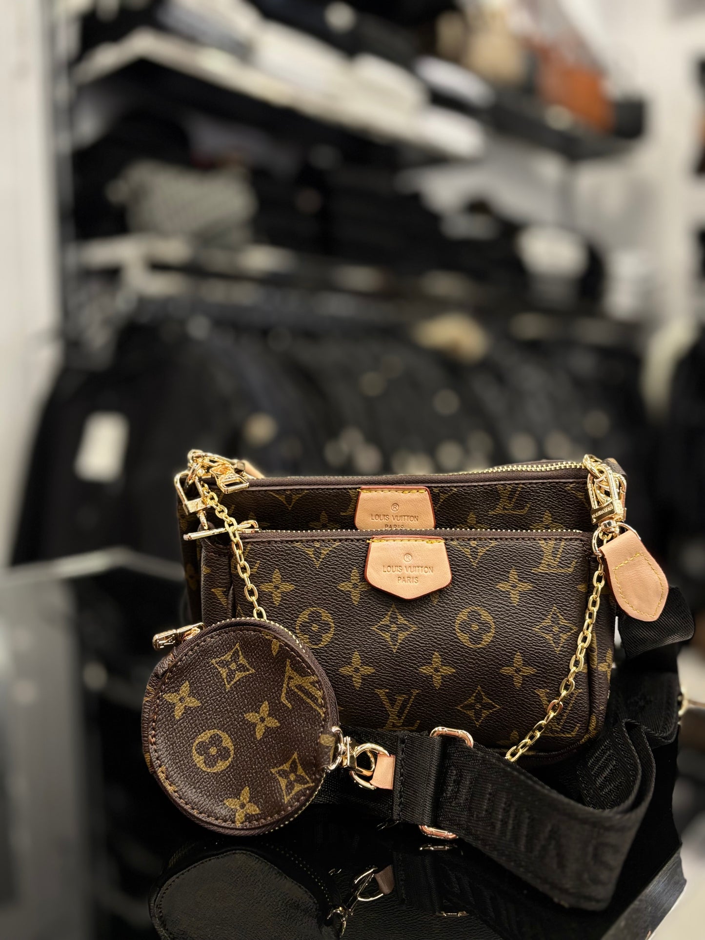 Louis Vuitton Trio bag ώμου-χιαστί