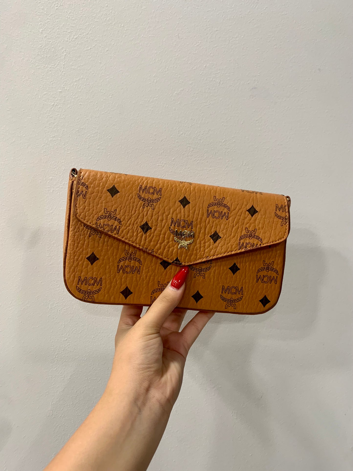 MCM Envelope Light Brown