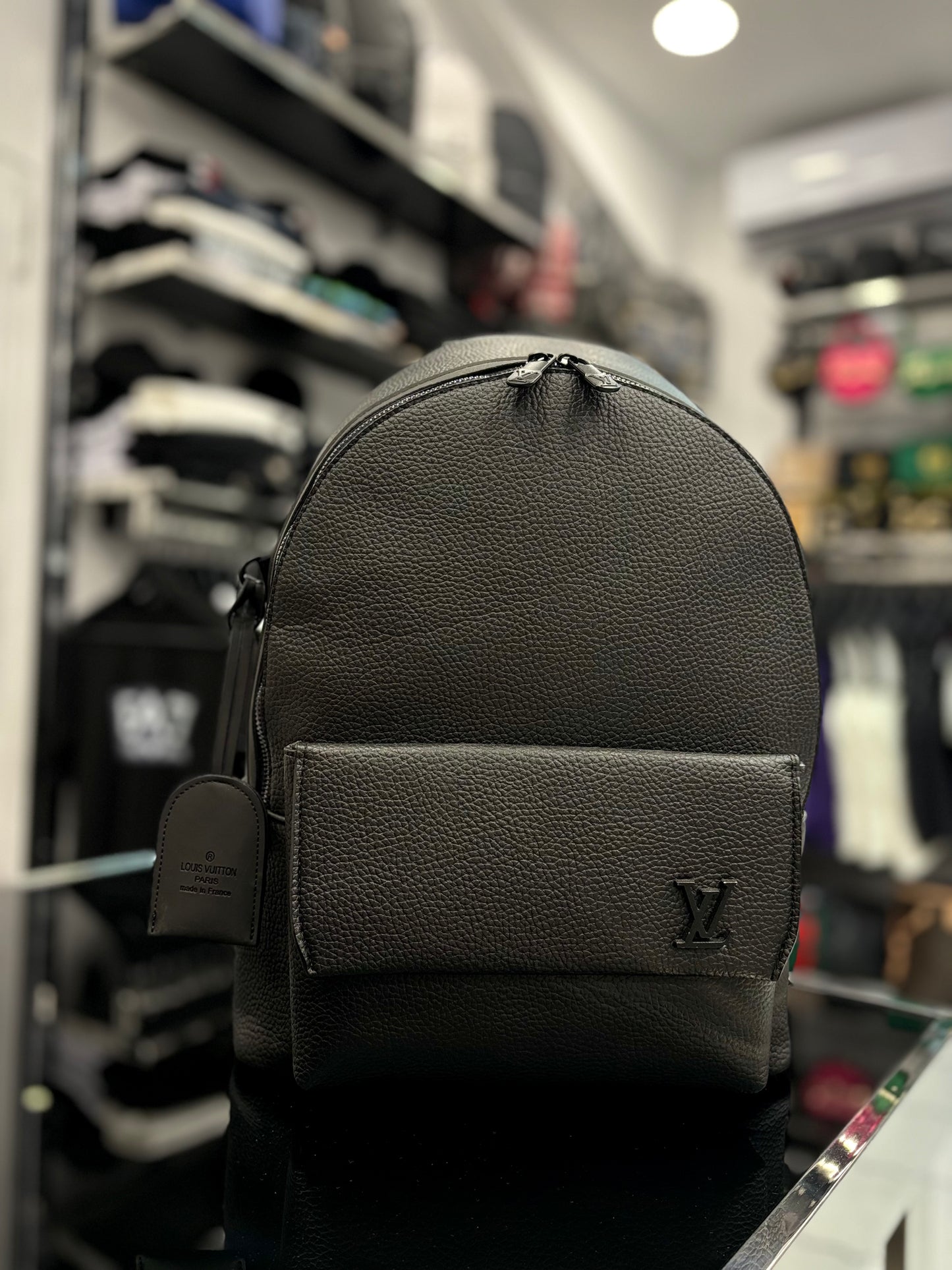 Louis Vuitton black backpack