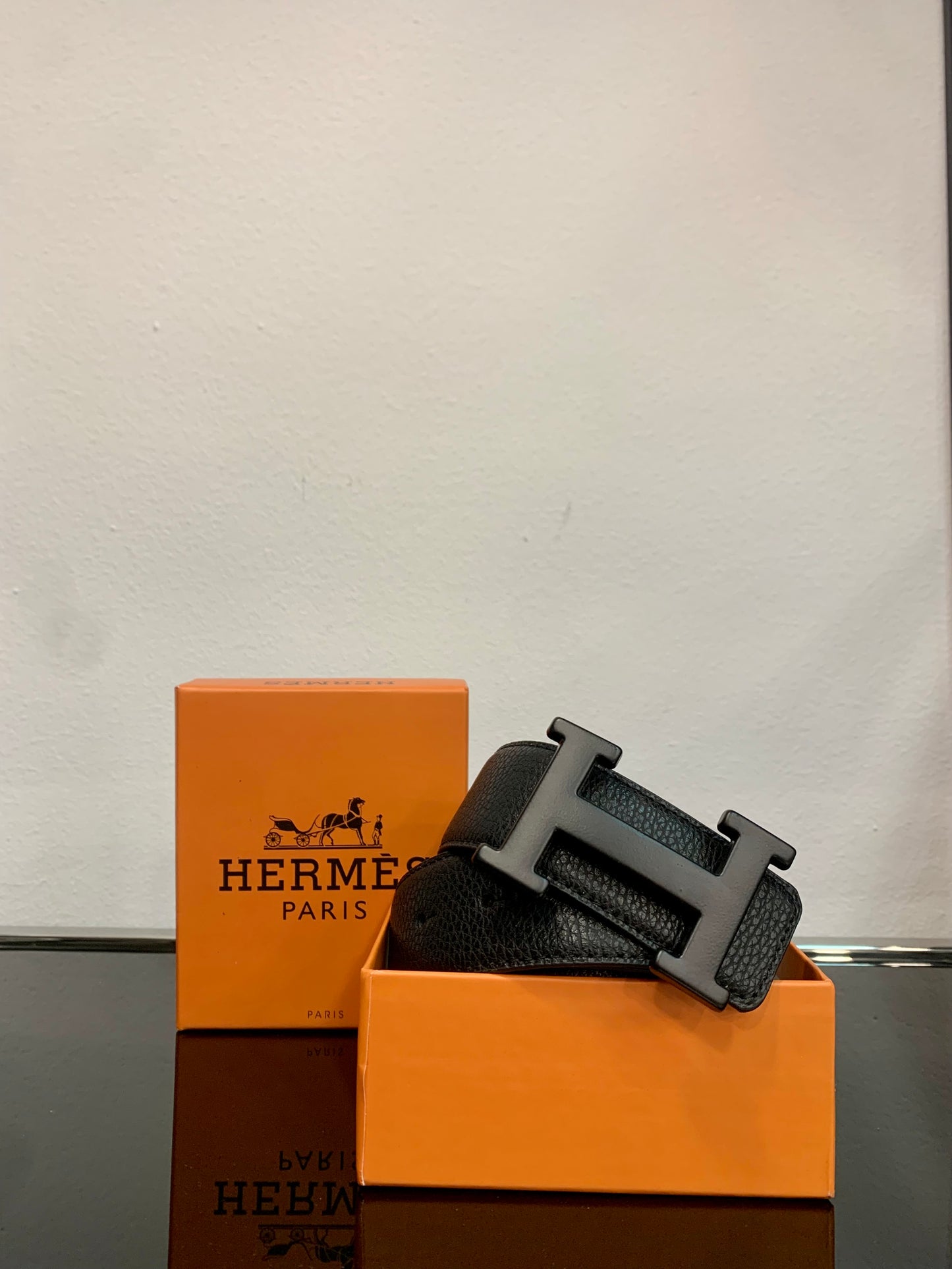 Hermes Belt black/brown