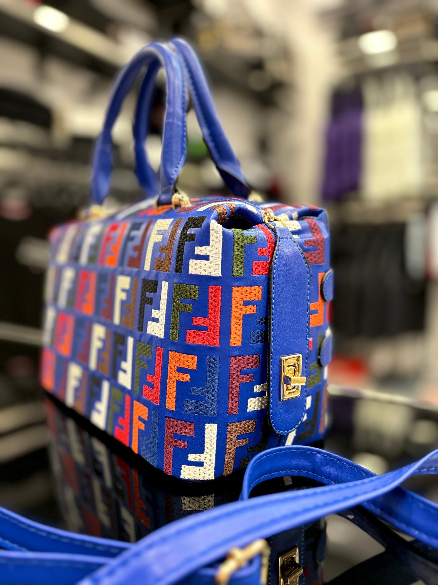 Fendi Zucca Blue