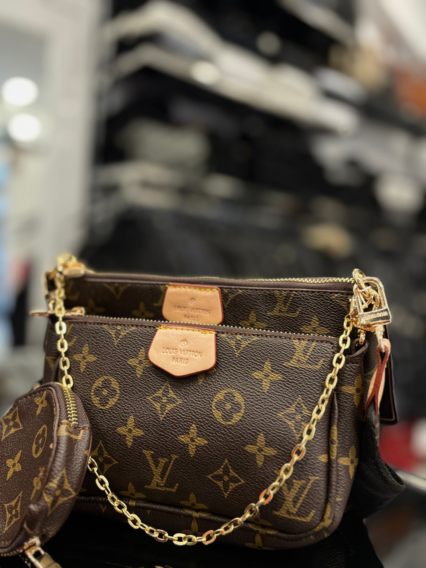 Louis Vuitton Trio bag ώμου-χιαστί