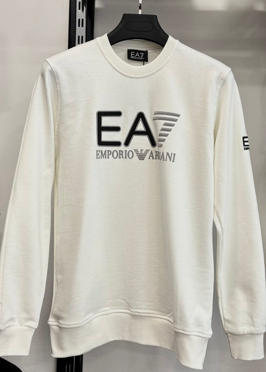 Emporio Armani white hoodie