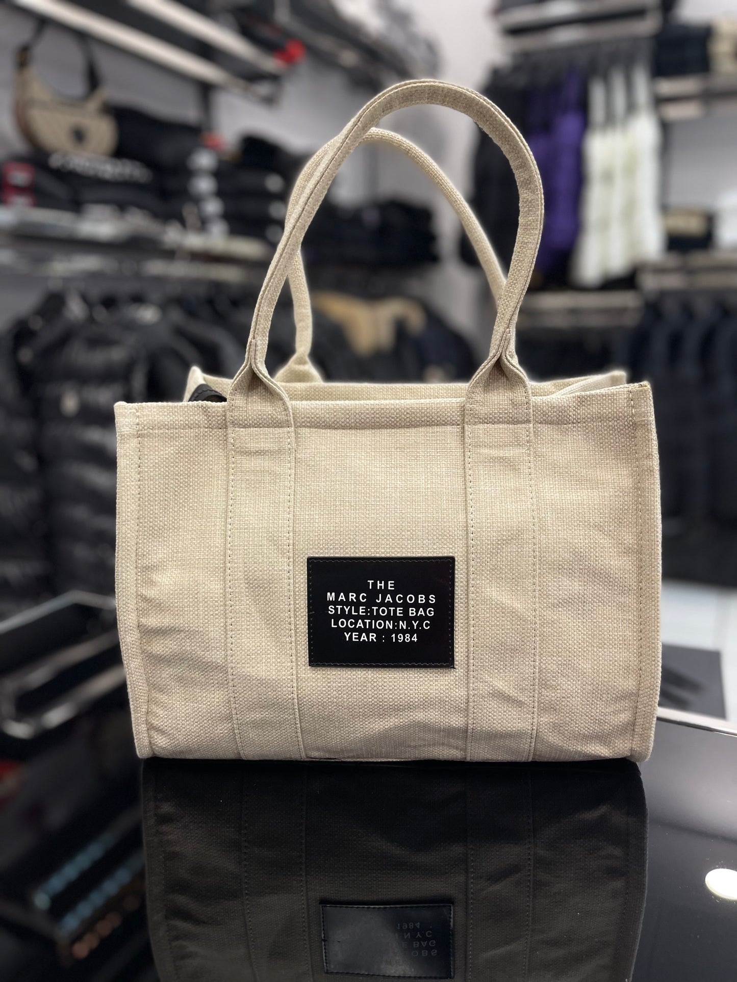 The Tote Bag-Marc Jacobs Large beige bag