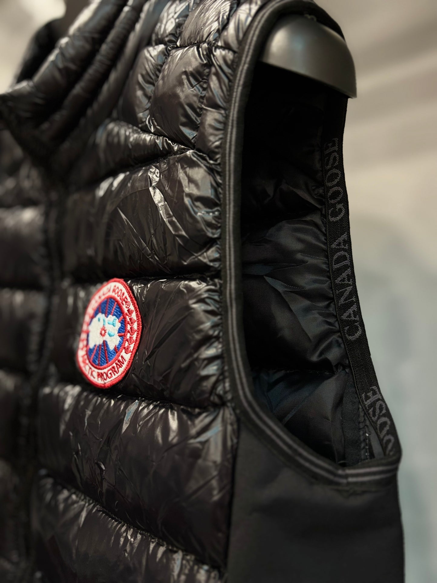 Canada Goose black sleeveless