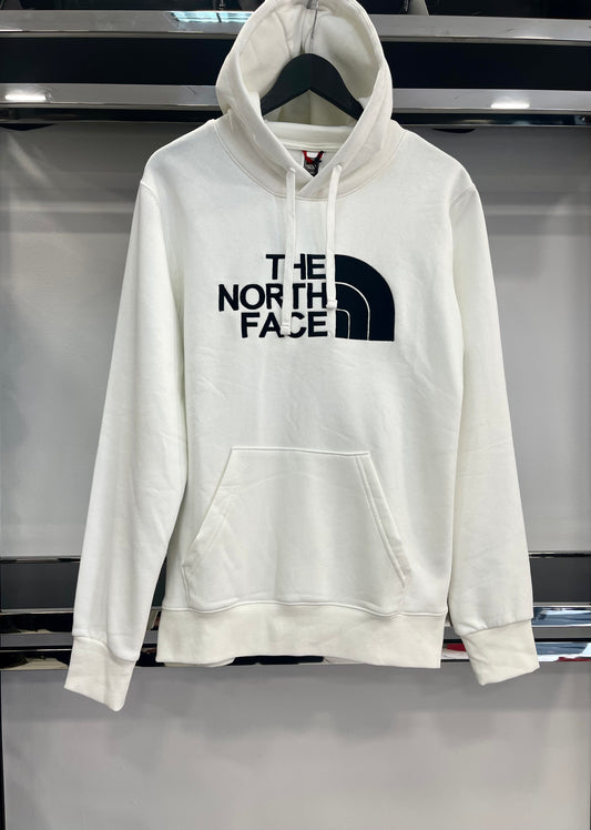 The North Face hoodie white