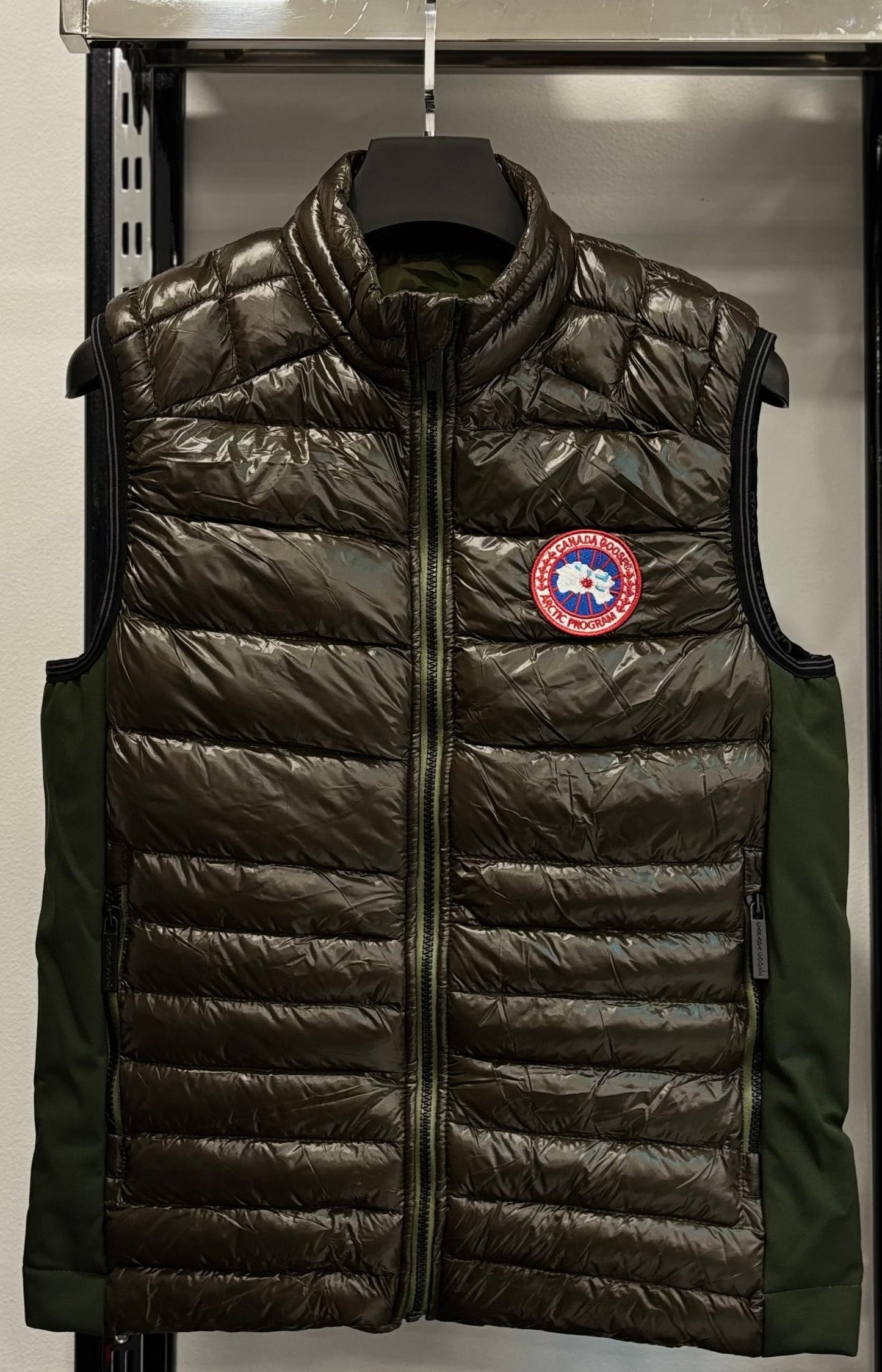 Canada Goose khaki sleeveless