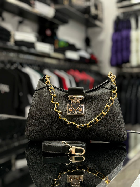 Τσάντα Louis Vuitton Black ωμού/Χιαστί