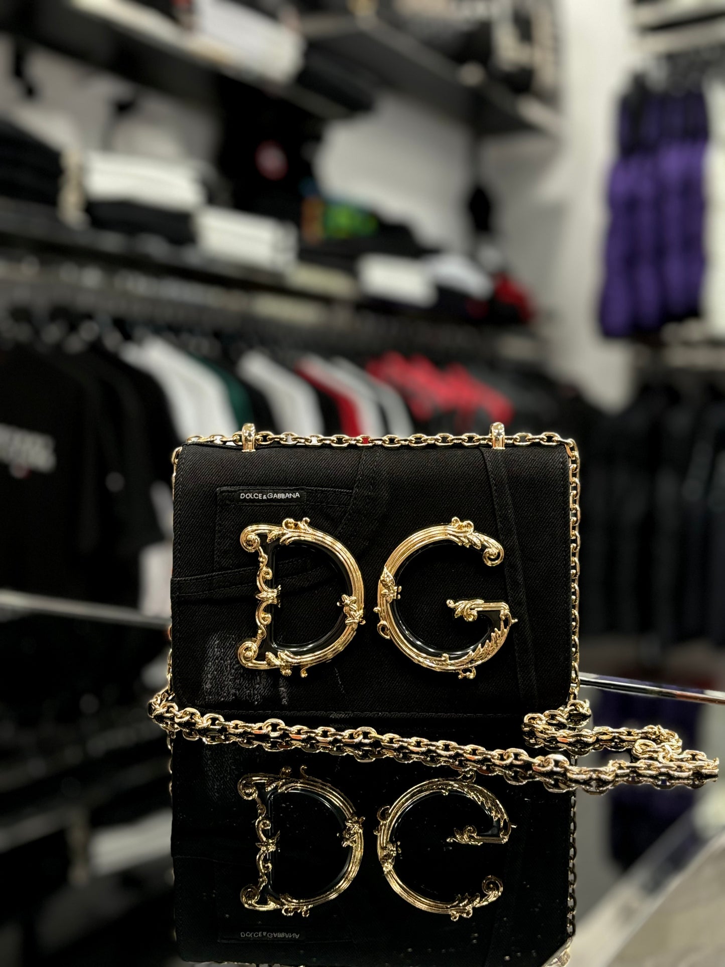 DG Girls black bag